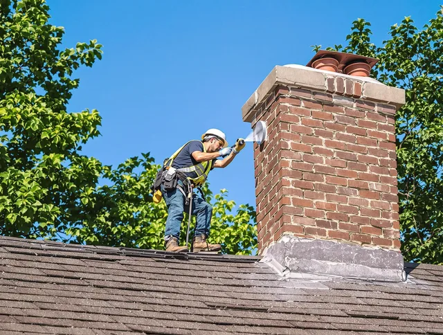 Montclair Chimney Sweep performing an inspection with advanced tools in Montclair, CA